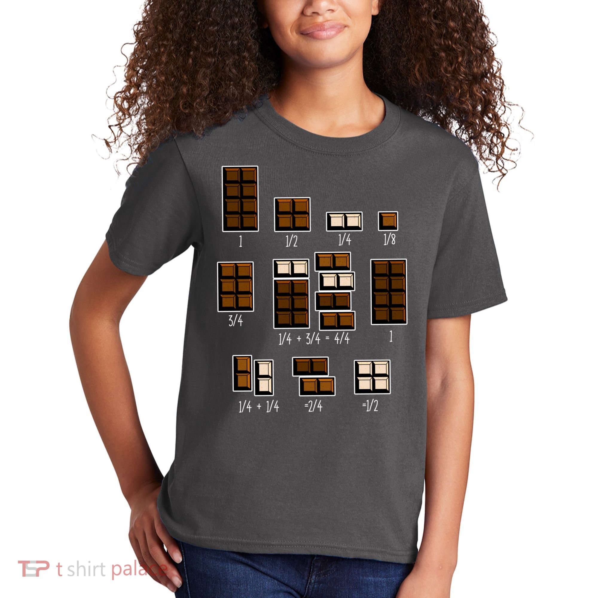 Chocolate Fractions Kids T-Shirt