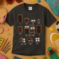 Chocolate Fractions Kids T-Shirt thumb 3