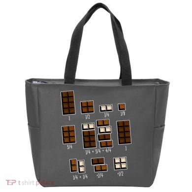 Chocolate Fractions Tote Bag