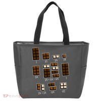 Chocolate Fractions Tote Bag thumb 0