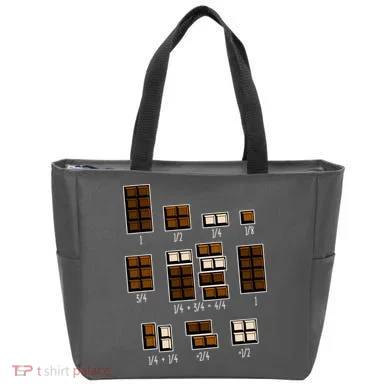 Chocolate Fractions Tote Bag
