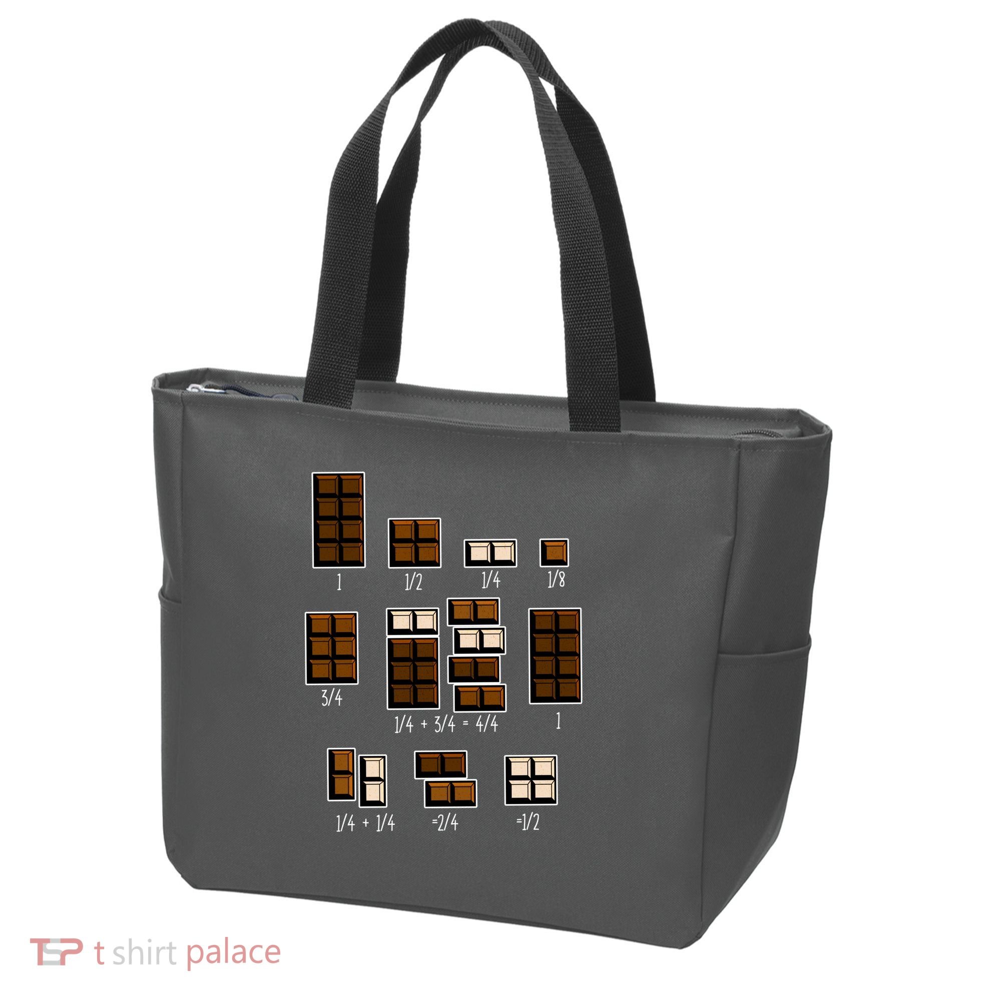 Chocolate Fractions Tote Bag