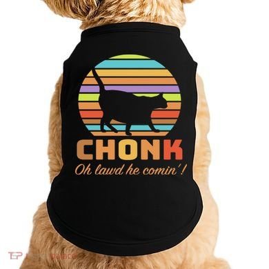Chonk Scale Cat Meme Doggie Tank