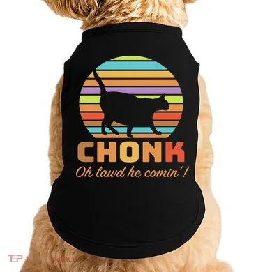 Chonk Scale Cat Meme Doggie Tank