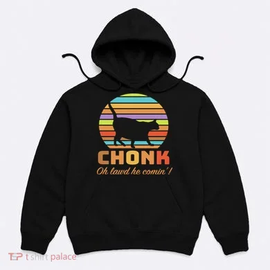Chonk Scale Cat Meme Hoodie