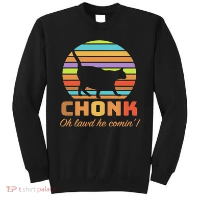 Chonk Scale Cat Meme Sweatshirt