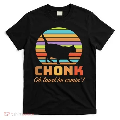 Chonk Scale Cat Meme T-Shirt