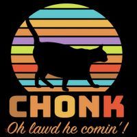 Chonk Scale Cat Meme Women's Hoodie thumb 2