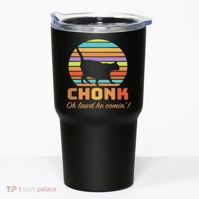 Chonk Scale Cat Meme Tumbler