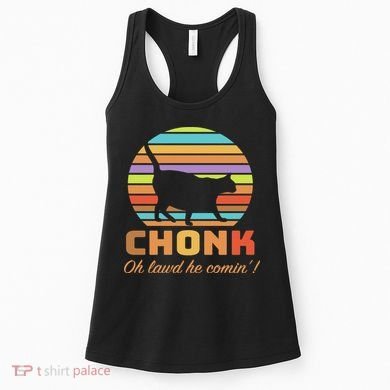Chonk Scale Cat Meme Women's Tank Top