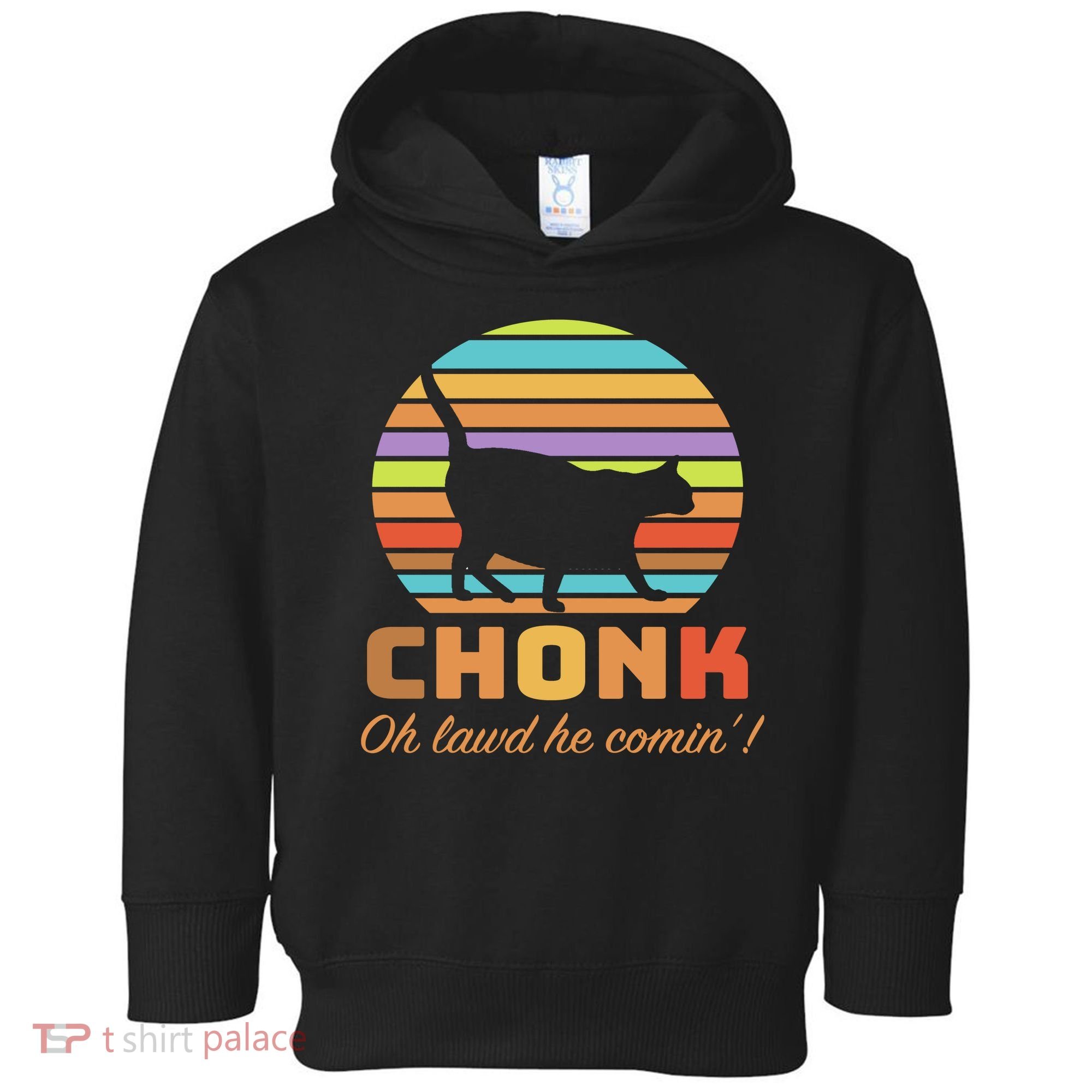 Chonk Scale Cat Meme Toddler Hoodie
