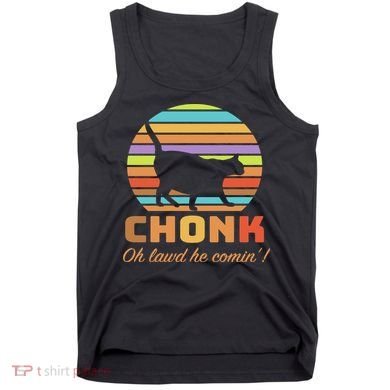 Chonk Scale Cat Meme Tank Top