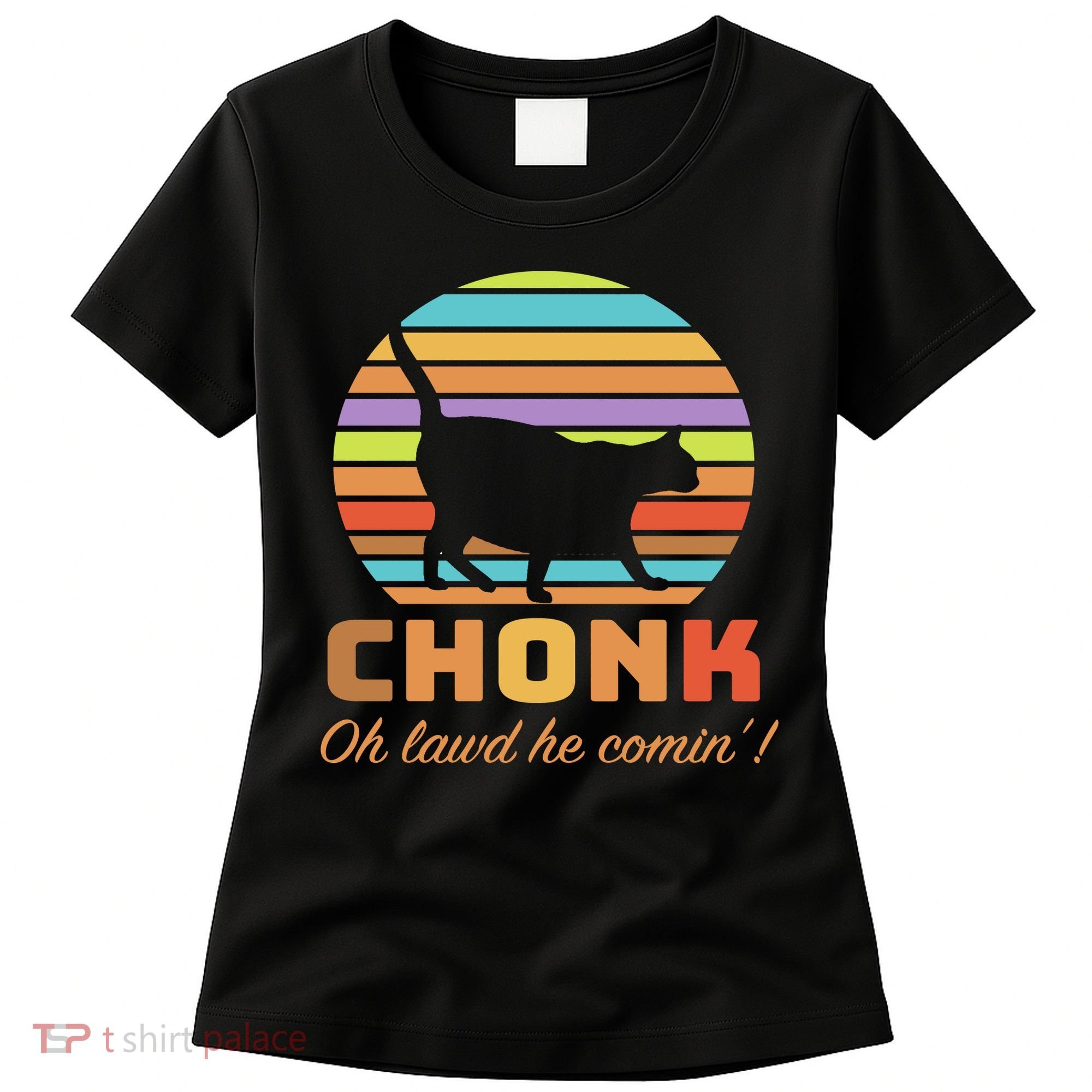 Chonk Scale Cat Meme Women's T-Shirt