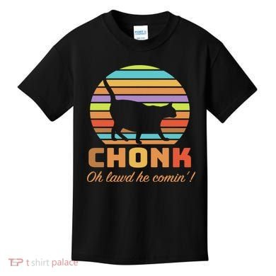 Chonk Scale Cat Meme Kids T-Shirt