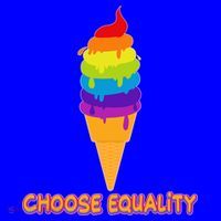 Choose Equality Rainbow Ice Cream Coffee Mug thumb 5