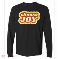 Choose Joy Comfort Colors Heavyweight Long Sleeve T-Shirt thumb 0