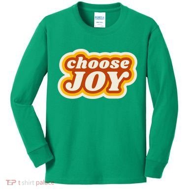 Choose Joy Kids Long Sleeve Shirt