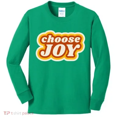 Choose Joy Kids Long Sleeve Shirt