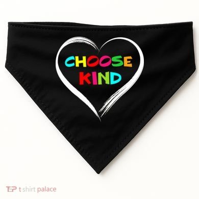 Choose Kind USA-Made Doggie Bandana