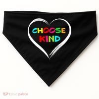 Choose Kind USA-Made Doggie Bandana thumb 0