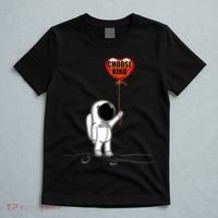Choose Kind Astronaut Balloon Heart Anti Bullying T-Shirt thumb 5