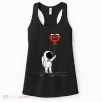 Choose Kind Astronaut Balloon Heart Anti Bullying Women's Tank Top thumb 0