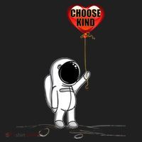 Choose Kind Astronaut Balloon Heart Anti Bullying Hat thumb 2
