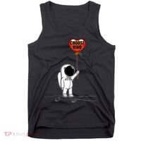Choose Kind Astronaut Balloon Heart Anti Bullying Tank Top thumb 0
