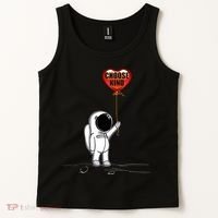 Choose Kind Astronaut Balloon Heart Anti Bullying Tank Top thumb 2