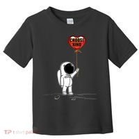 Choose Kind Astronaut Balloon Heart Anti Bullying Toddler T-Shirt thumb 0