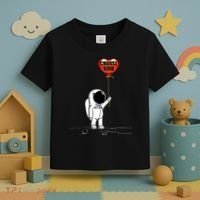 Choose Kind Astronaut Balloon Heart Anti Bullying Toddler T-Shirt thumb 3