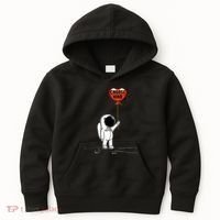 Choose Kind Astronaut Balloon Heart Anti Bullying Kids Hoodie thumb 0