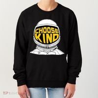 Choose Kind Astronaut Helmet Anti Bullying Message Women's Sweatshirt thumb 0