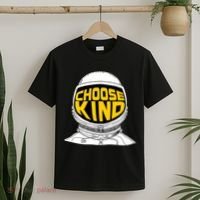 Choose Kind Astronaut Helmet Anti Bullying Message T-Shirt thumb 2