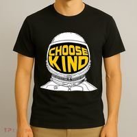 Choose Kind Astronaut Helmet Anti Bullying Message T-Shirt thumb 3