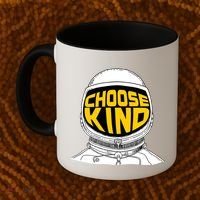 Choose Kind Astronaut Helmet Anti Bullying Message Coffee Mug thumb 2
