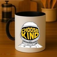 Choose Kind Astronaut Helmet Anti Bullying Message Coffee Mug thumb 4