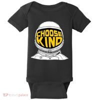 Choose Kind Astronaut Helmet Anti Bullying Message Baby Bodysuit thumb 0