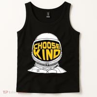 Choose Kind Astronaut Helmet Anti Bullying Message Tank Top thumb 2