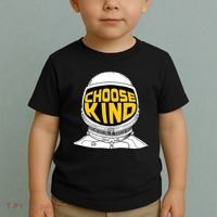 Choose Kind Astronaut Helmet Anti Bullying Message Toddler T-Shirt thumb 2
