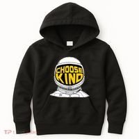 Choose Kind Astronaut Helmet Anti Bullying Message Kids Hoodie thumb 0