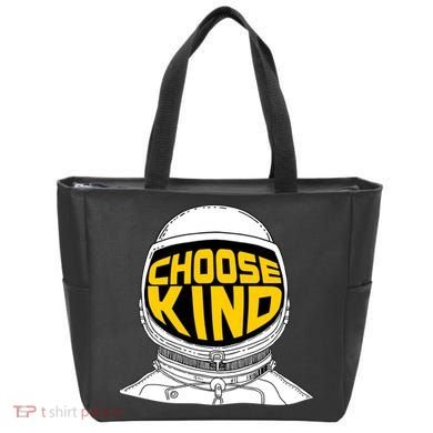 Choose Kind Astronaut Helmet Anti Bullying Message Tote Bag