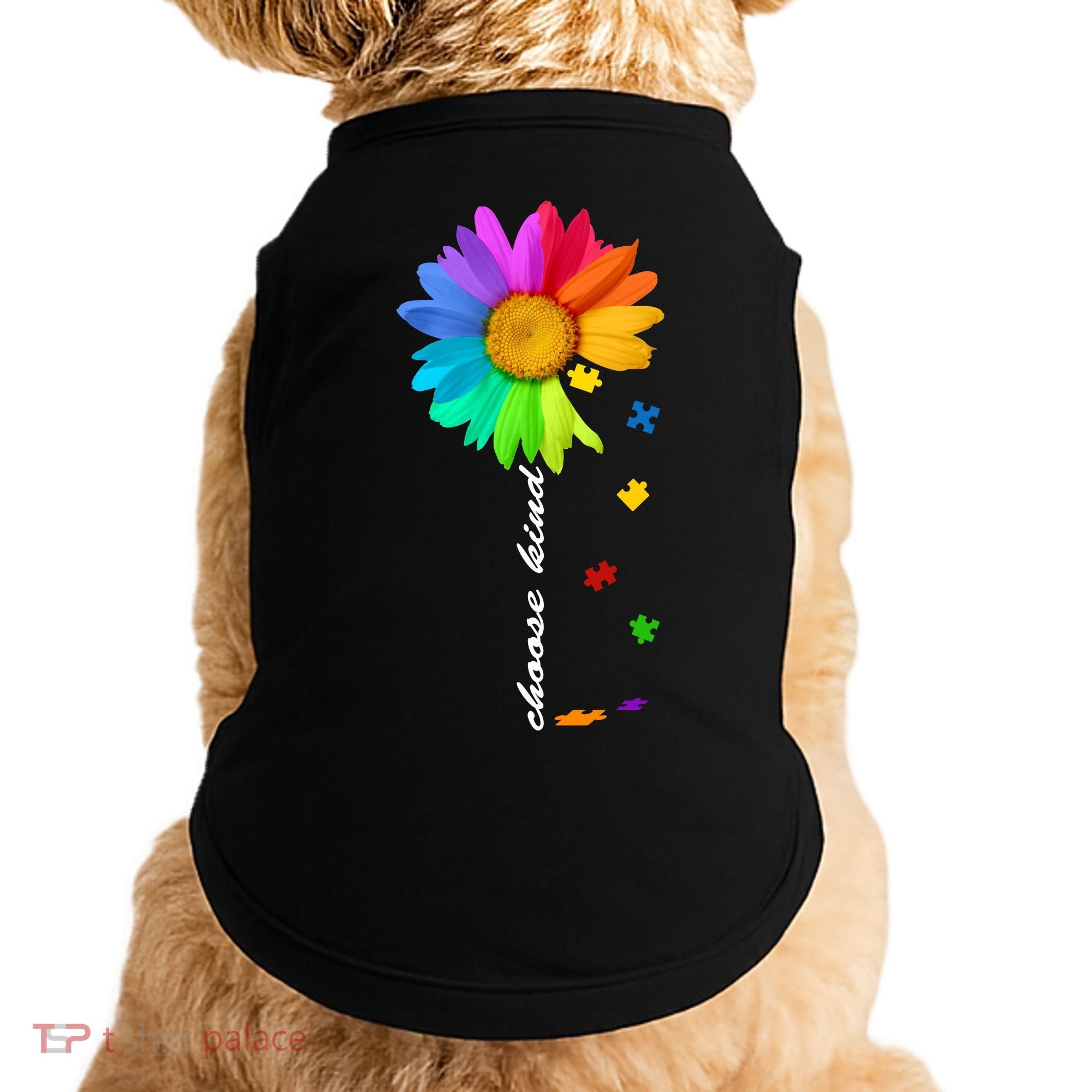 Choose Kind Autism Awareness Doggie Tank