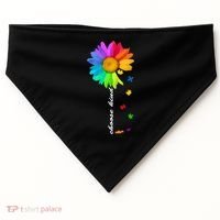 Choose Kind Autism Awareness USA-Made Doggie Bandana thumb 0