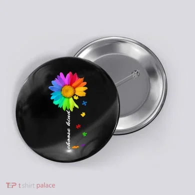 Choose Kind Autism Awareness Button