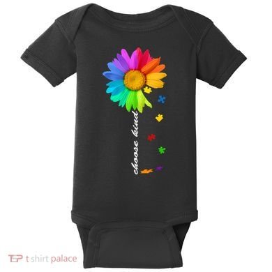 Choose Kind Autism Awareness Baby Bodysuit