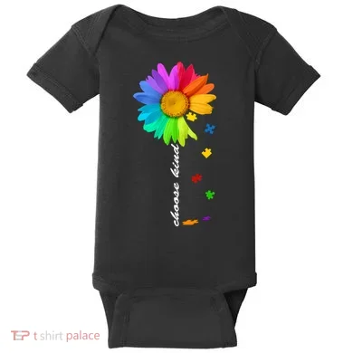 Choose Kind Autism Awareness Baby Bodysuit