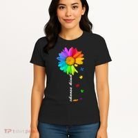 Choose Kind Autism Awareness Women's T-Shirt thumb 4
