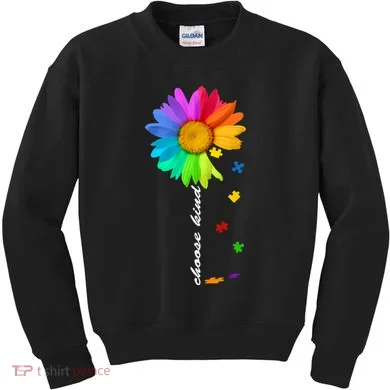 Choose Kind Autism Awareness Kids Sweatshirt