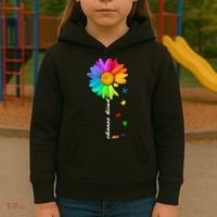 Choose Kind Autism Awareness Kids Hoodie thumb 3